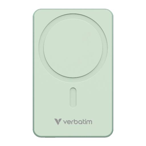 Verbatim Powerbank Wireless Magnetic 10000 Green 32228