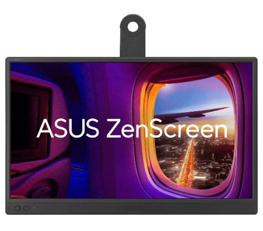 [30413] ASUS Monitor Portable ZenScreen 15.6" FHD IPS Anti-Glare 360° Kickstand HDMI Dual USB-C MB169CK