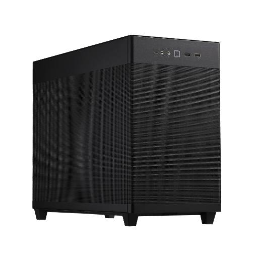 [27917] ASUS PC Case Prime mATX Quasi-Filter Mesh Tool-Free Side Panels 1x Pre-Installed Fan USB-C AP201 Mesh Black
