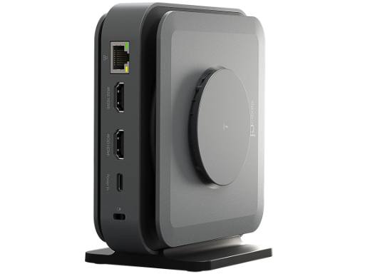 j5create Dock USB-C Dual Display 4K MST MacBookM3 HDMI/RJ45/SD/USB/PD + Wireless Charger +