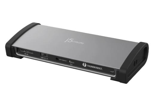 j5create Thunderbolt 4 Intel Certified 30Gbps Docking Station 11-in-1 4K Dual Display with