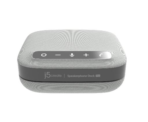 j5create Conference Speakerphone USB-C Dock Pro Dual 4K RJ45/USB/PD/MST JCDS337