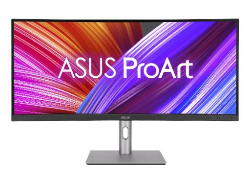 [30406] ASUS Monitor ProArt 34" UWQHD 60Hz IPS Curved 3800R ProColor USB Hub USB-C PD 96W DP Daisy-Chain RJ45 PA34VCNV