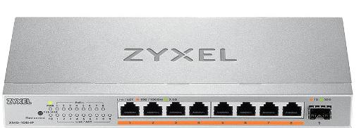 Zyxel Switch PoE Multi-Gig 2.5G 8PoE + 10G SFP+ 100W XMG-108HP