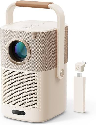 [27846] Yaber T2 Plus Full HD Portable Outdoor Projector WiFi6/BT 450 Ansi JBL Sound Smart TV Auto Focus