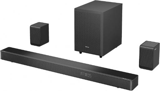 [27841] Hisense Soundbar AX5125H 5.1 2 500W Dolby Atmos + Wireless Rear Speakers