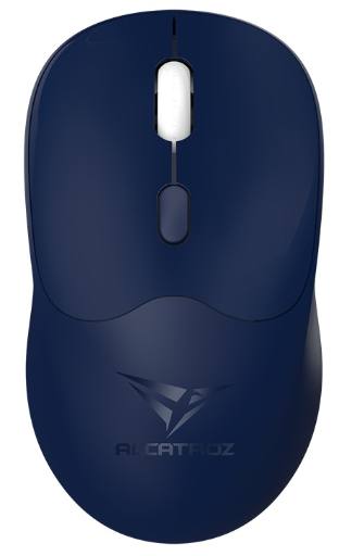 [27840] Alcatroz Mouse Wireless & BT Recharg Silent AIRMOUSE DUO 6 Blue (2025)