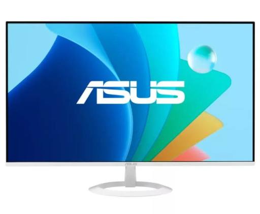 ASUS Monitor EyeCare+ 27" FHD 120Hz IPS Frameless UltraSlim HDMI VGA VZ279HG-W White