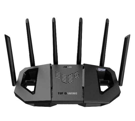 ASUS Router Wi-Fi 7 BE9400 Tri Band Quad 2.5GbE MLO VPN AiProtection TUF Gaming TUF-BE9400