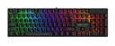 Armaggeddon MKA-7C Black Mechanical Gaming Keyboard 104 Keys Linear Red