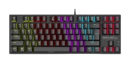 [27785] Armaggeddon MKA-2C NEO Black Mechanical Gaming Keyboard 87 Linear Red Keys