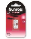 Uniross Lithium CR123A 3V Battery (1pc)