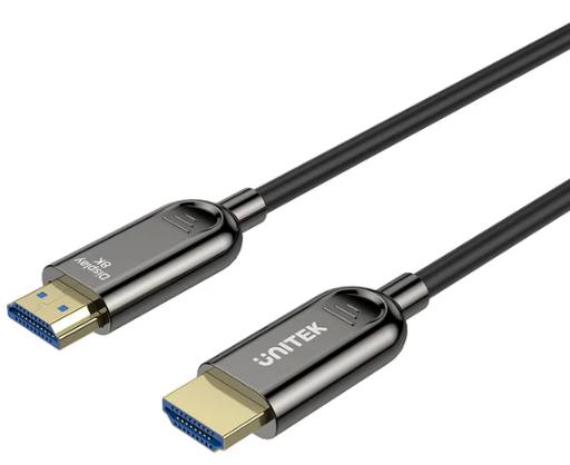 [27705] Unitek Active Optical HDMI 2.1 Cable 8K60Hz 15.0m C11085GY-15M