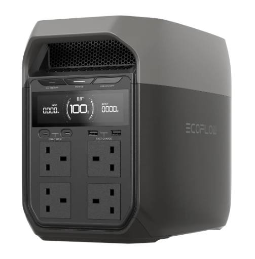 EcoFlow DELTA 3 Portable Power Station 1024Wh 1800W PV500W
