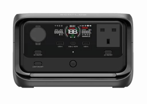 [27661] EcoFlow RIVER 3 Plus UK Portable Power Station 286WH 600W