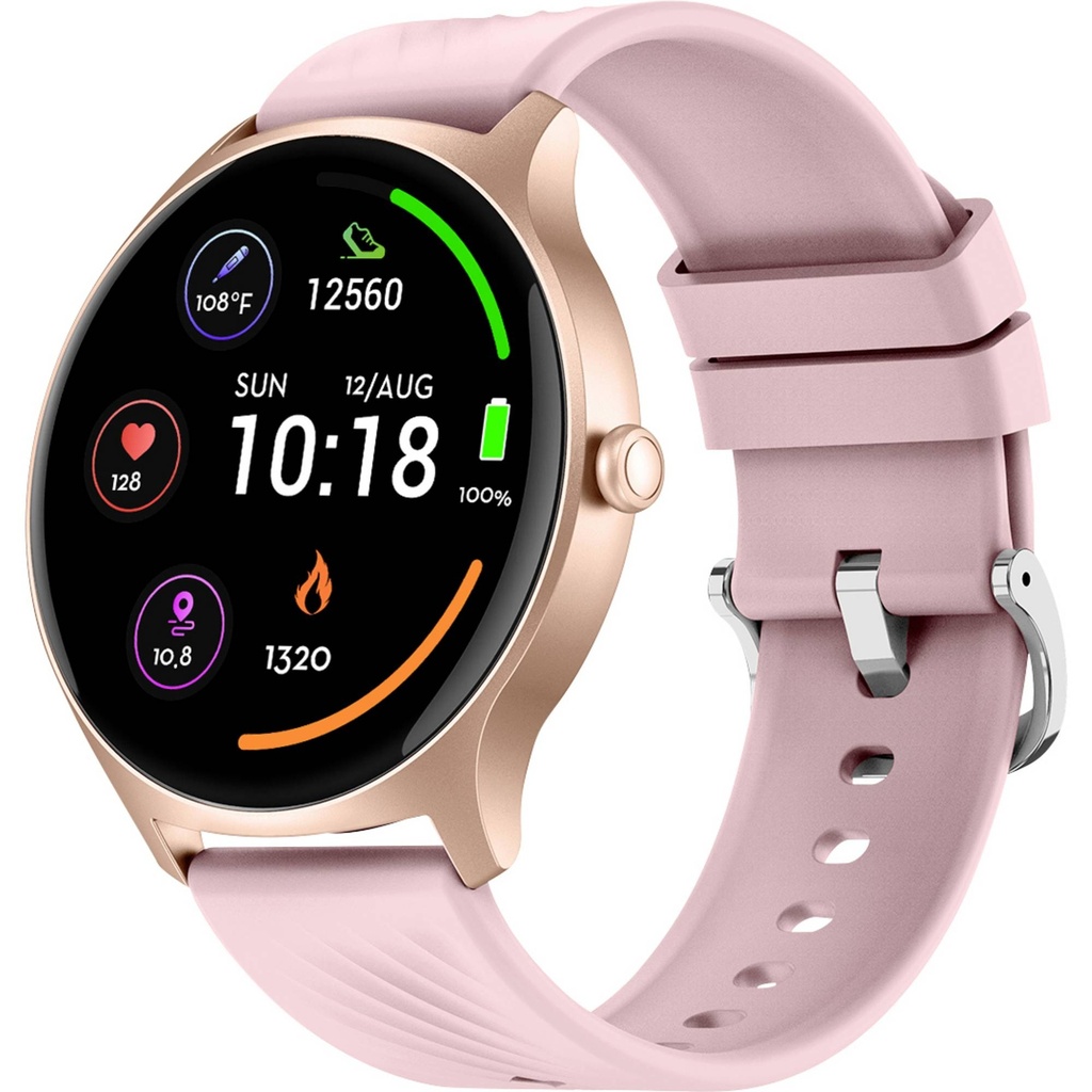 Denver Smartwatch with Call Function, Blood Pressure, SWC-387RO Rose