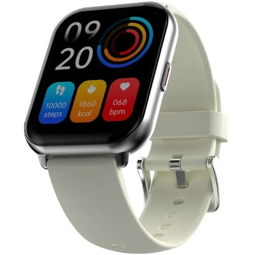 [27483] HiFuture ZONE2 Silver/Grey IP68 SmartWatch Supports Wireless Calling, 7day Battery & Health Monitoring Features
