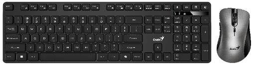 Genius Keyboard-Mouse Set Wireless AI+Voice Typing KM-8216S English