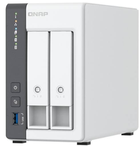 [27388] QNAP NAS 2-Bay Tower ARM Quad-Core, 4GB RAM, 2.5GbE & USB One-Touch Copy Button TS-216G