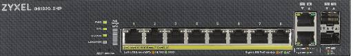 Zyxel Switch PoE Gigabit Managed Cloud 8PoE + 2RJ45/SFP Combo 130W GS1920-8HPV2