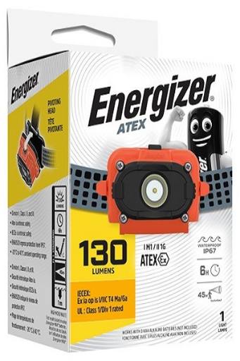 [30356] Energizer Light Headlight 130 Lumens & 6 Hrs IP67 - ATEX