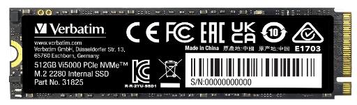 [27202] Verbatim SSD NVME M2 Gen4 512GB VI5000