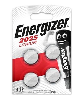 [30339] Energizer Batteries Lithium CR2025 (4pcs)