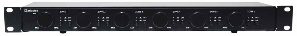 Adastra AS 100V Multi Zoner A6 Volume+Switch 6x30W 952.476UK