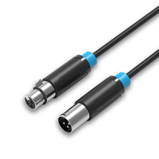 Vention AUDIO XLR M-F Cable 15.0m BBFBN