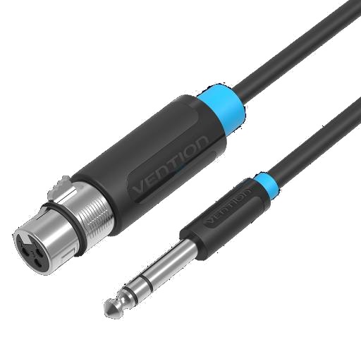 Vention AUDIO 6.3mm to XLR M-F Cable 5.0m BBEBJ