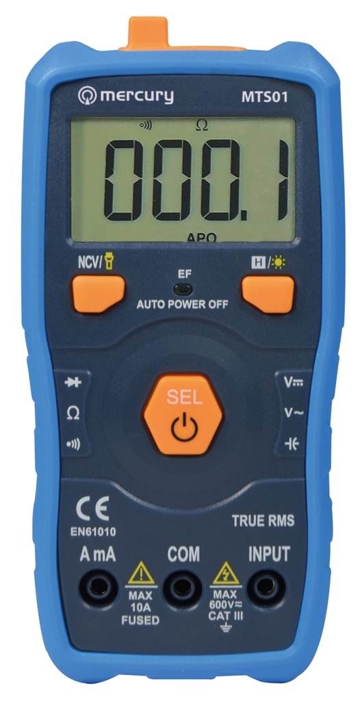 [26619] Mercury TOOLS Smart Digital Multimeter MTS01 600.110UK