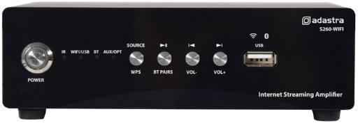 [26616] Adastra S260-WIFI v2 Desktop Amplifier 2x60W WIFI/BT/USB 103.128UK