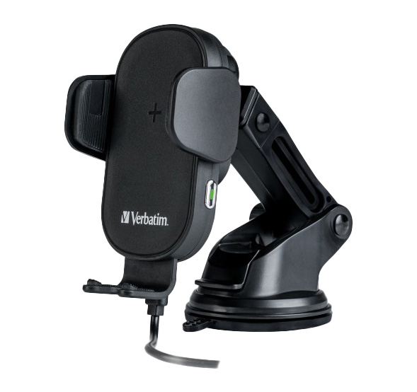 Verbatim FWC-01 Wireless Qi Certified 15W Car Charger