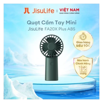 [26487] Jisulife FA20X Green Mini Portable Personal Fan
