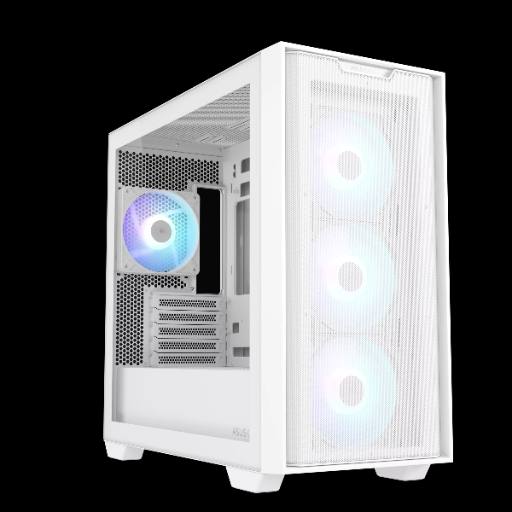 ASUS Gaming Case Micro ATX TG with 4xARGB Fans A21 PLUS White