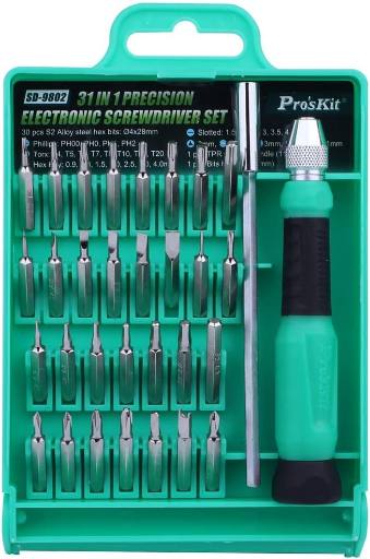 [26318] Proskit Screwdriver Precision Set of 30pcs SD-9802