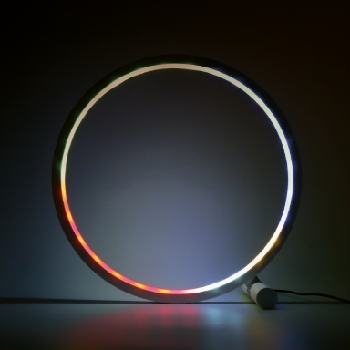 [26287] GBC ON INFINITY RGB LED Table Lamp USB Power & Wired Controller 80LM