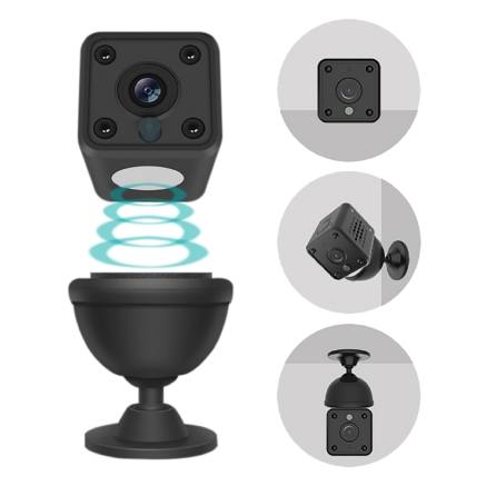 [26304] GBC HeyCam Mini Tiny WiFi Spy Camera with Built-in Battery & Invisible IR