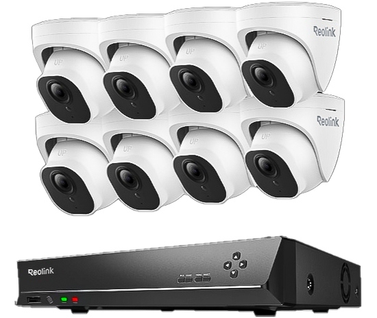 Reolink KIT 16xChNVR+8x8MP Dome+4TB RLK16-800D8-8MP