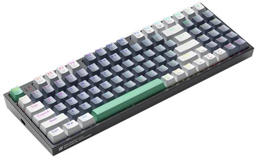 Machenike K500-B94 Grey Mechanical Gaming Keyboard 94 Brown Switch Keys