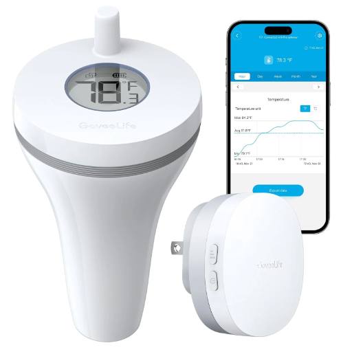 [30254] Govee Outdoor Smart Pool Thermometer Kit (Gateway + Meter)