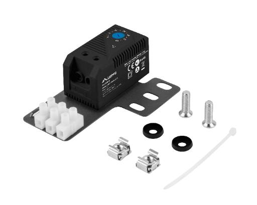 [26100] Lanberg Rack Closed-Loop Thermostat 10A with Terminal Block