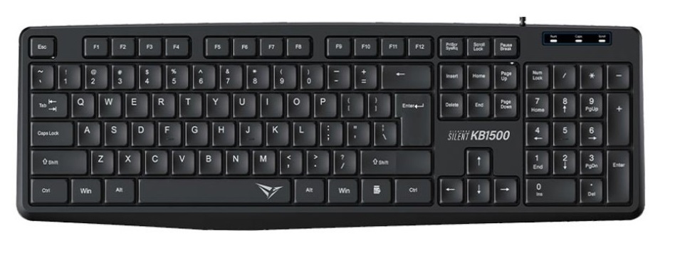 [26060] Alcatroz KB1500 Silent Wired Keyboard