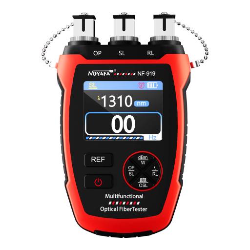 [30219] Noyafa Multifunctional Optical Fiber Tester Integrated Optical Power Meter, Light Source, and VFL NF-919