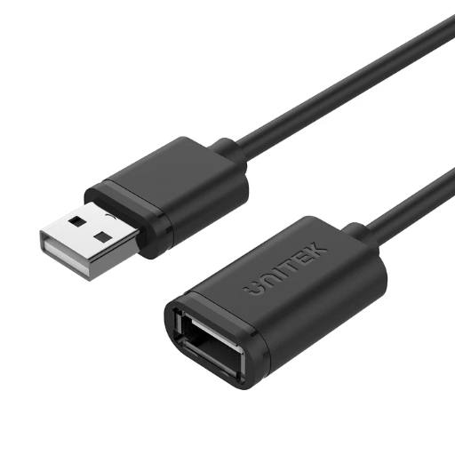 [30211] Unitek USB-A 2.0 Extension Cable 1.0m Y-C428GBK
