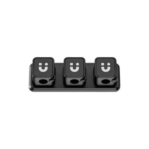 [30185] Unitek Cable Organizer 3+1 SnapHold Magnetic Cable Clips with Base T1117A