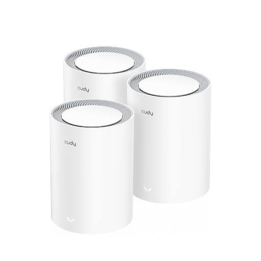 Cudy Whole Home Mesh AX1800 Dual Band Gigabit Wi-Fi 6 3-Pack M1800