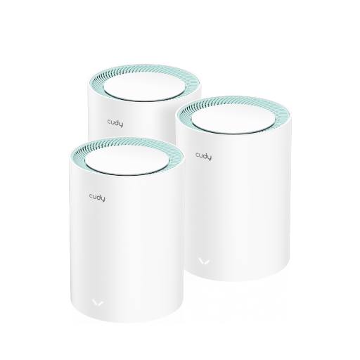 [25954] Cudy Whole Home Mesh AC1200 Dual Band Gigabit Wi-Fi 3-Pack M1300