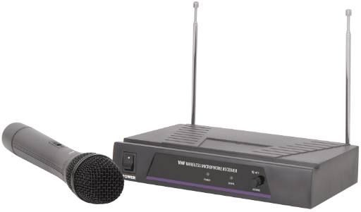 [25838] QTX VHF Single Handheld Wireless Microphone 173.8MHz 171.804UK