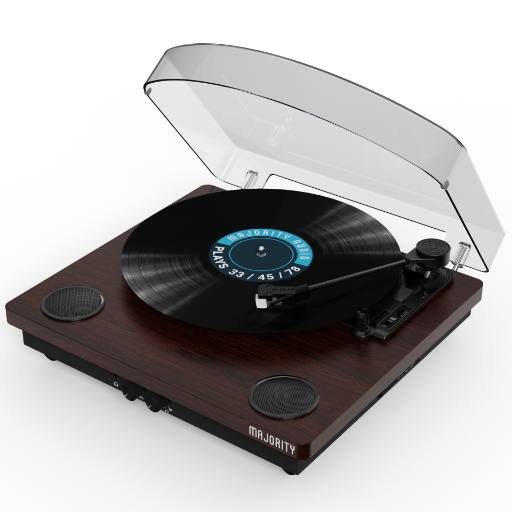 [25711] Majority MOTO Turntable Audio Technica Cartridge Digital Record, Cut & BT